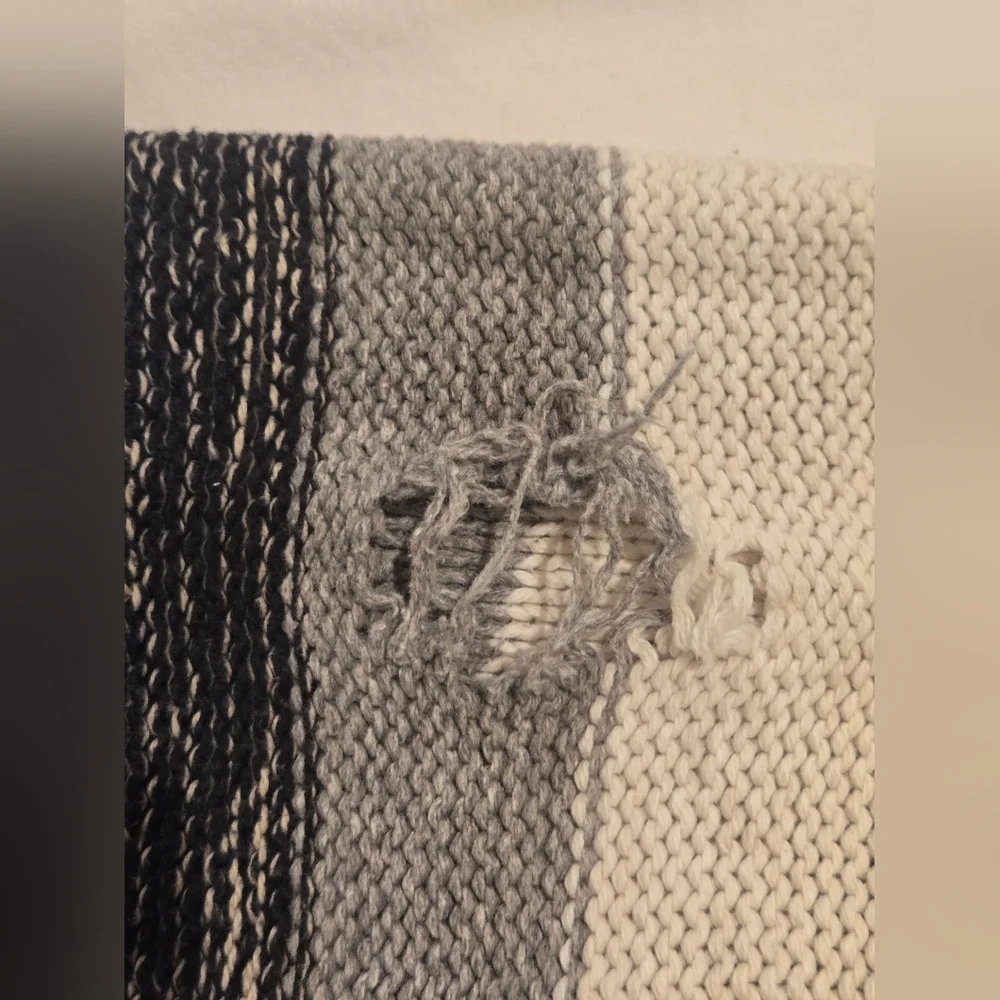 Old Navy Gray Knit Sweater